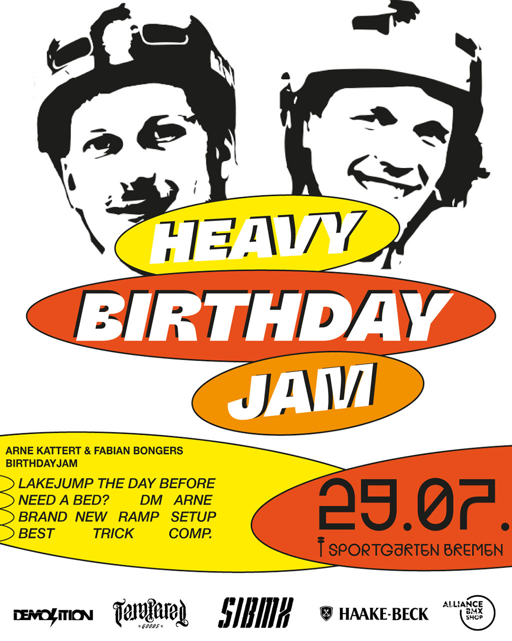 Da Fabian Bongers und Arne Knattert beide am selben Tag Geburtstag haben, wurde kurzerhand entschieden, gemeinsam im Sportgarten Bremen zu feiern.