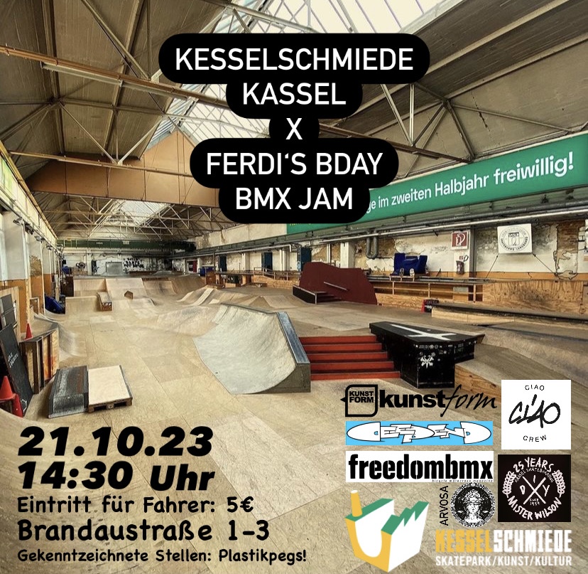 Ferdi Bensch feiert am 21. Oktober 2023 seinen Geburtstag in der Kesselschmiede Kassel und ihr seid alle herzlich eingeladen. Hier erfährst du mehr.