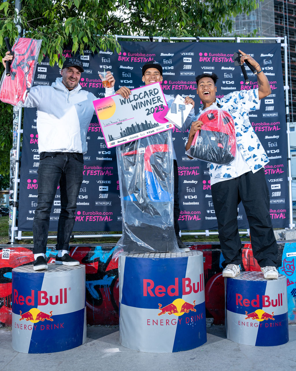 Bei den Herren stand hingegen Luis Rincon aus Kolumbien ganz oben auf dem Siegertreppchen