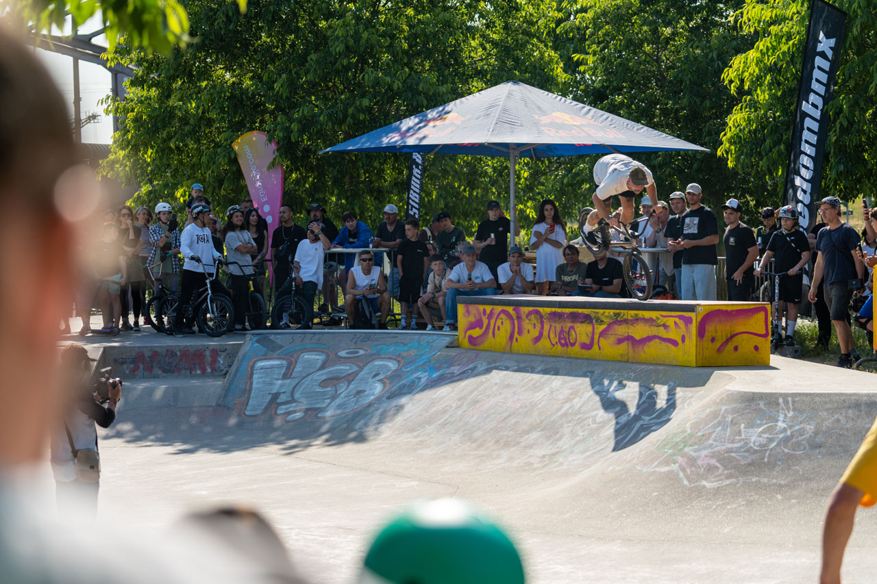 Fabian Bader scheitere nur knapp an Nozza to Crankflip in