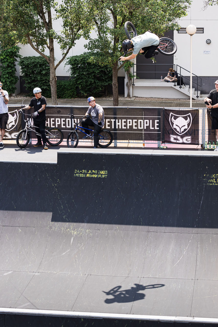 Sergio gab während seiner Finalruns eine Lehrstunde in Sachen Style