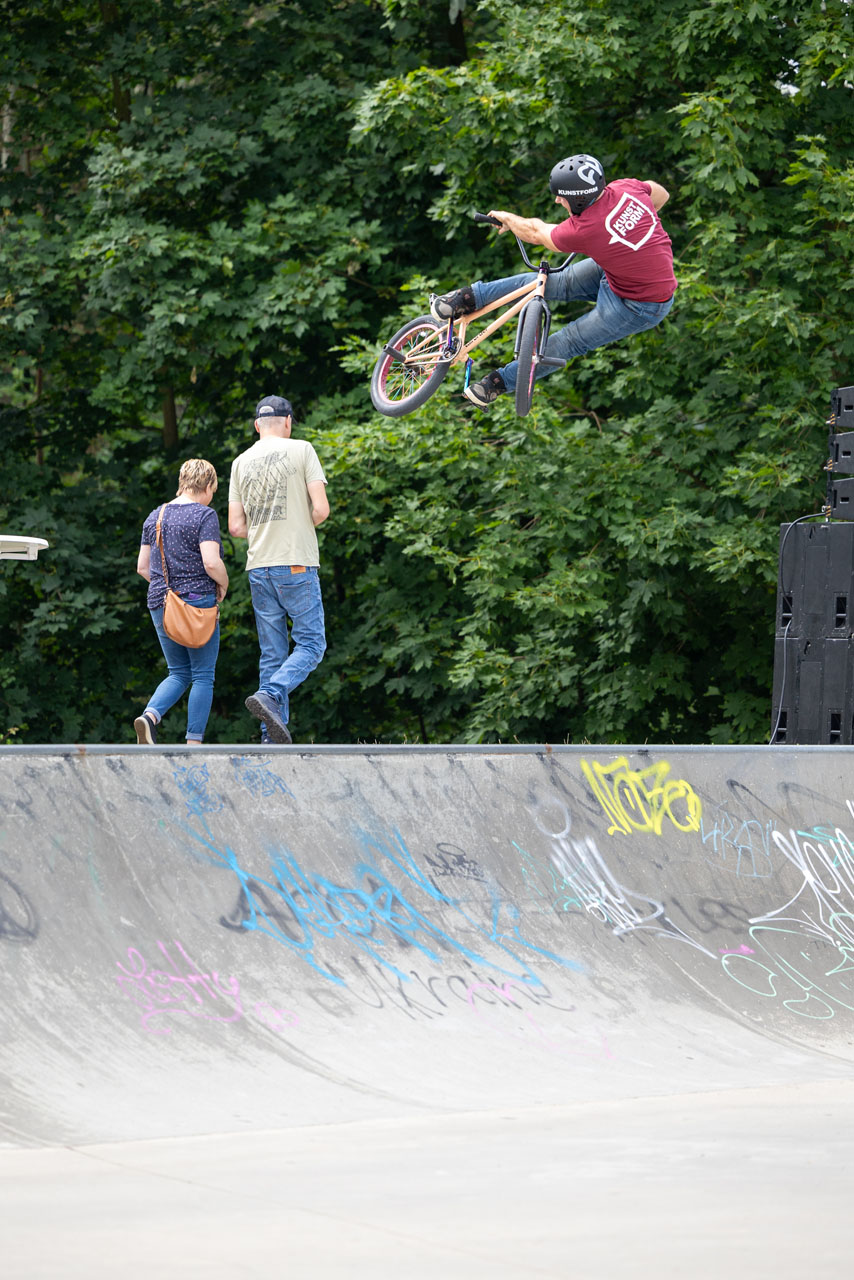 Wie bereits im vergangenen Jahr sicherte sich Christian Anton auch in diesem Jahr wieder den BMX-Landesmeistertitel für Brandenburg