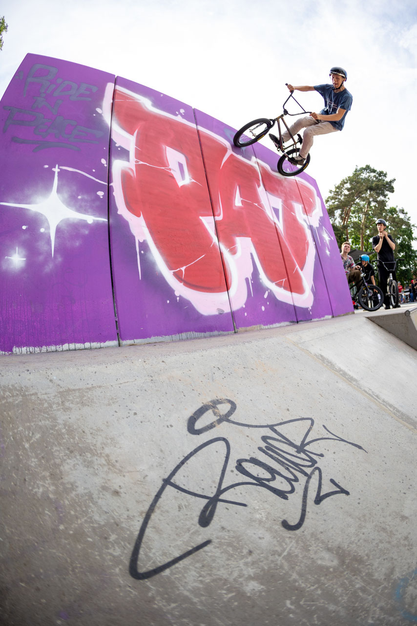 Egal was Jimi Brandt auch raushaut, er ist immer am Limit