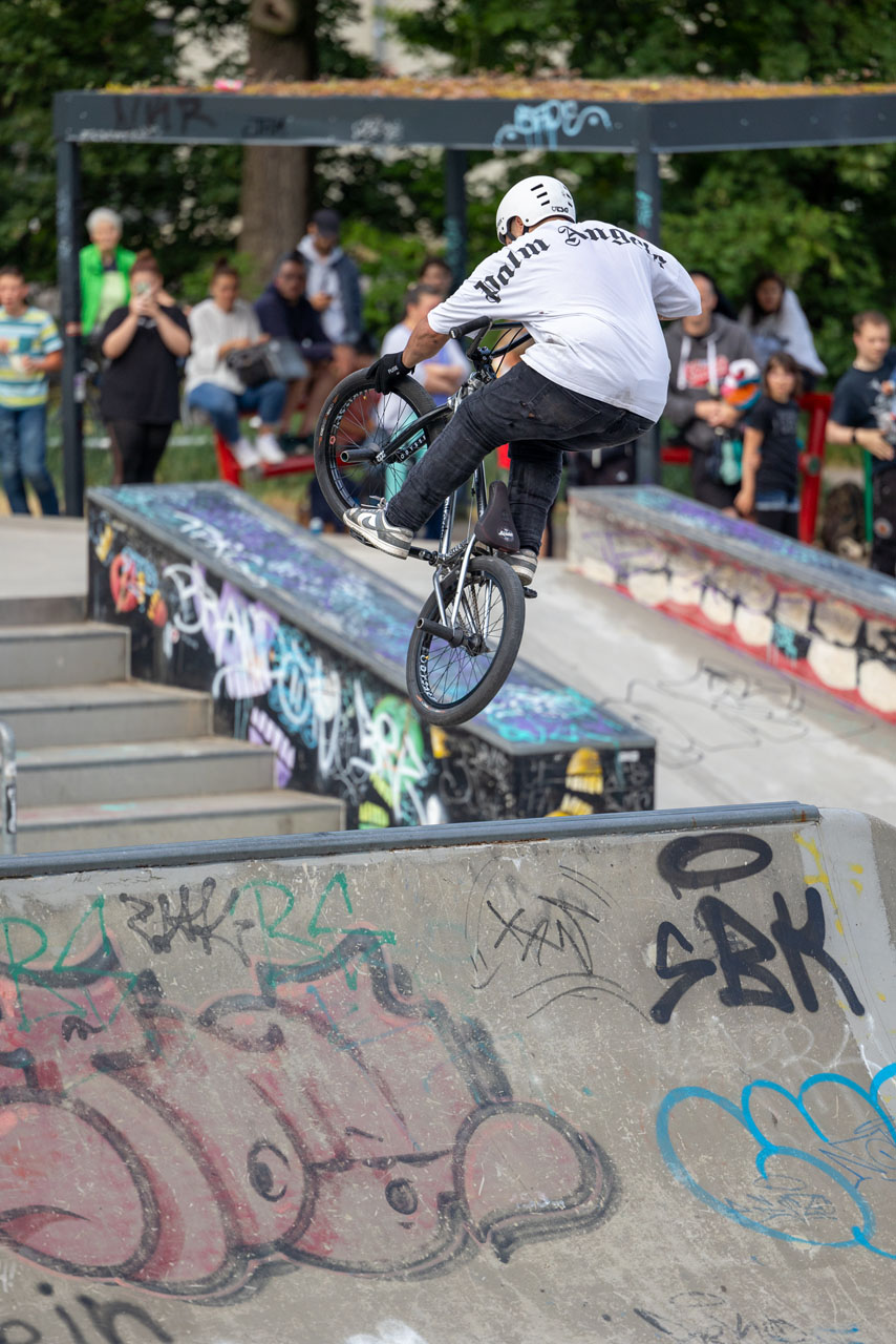 Umut Arslaner auf dem Weg zu Platz 3 in der Amateurklasse