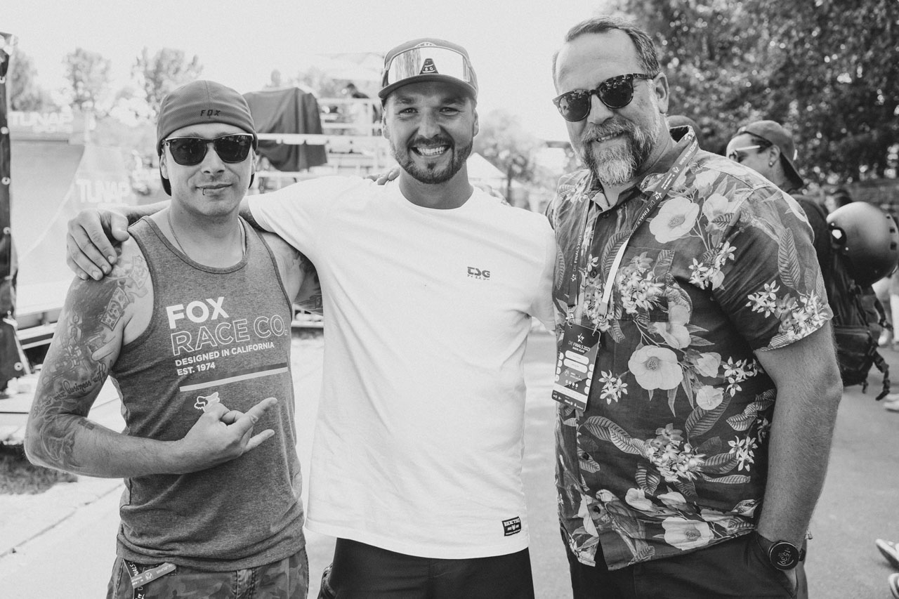 V. l. n. r.: Mark König, Tobias Freigang und Alex Reinke