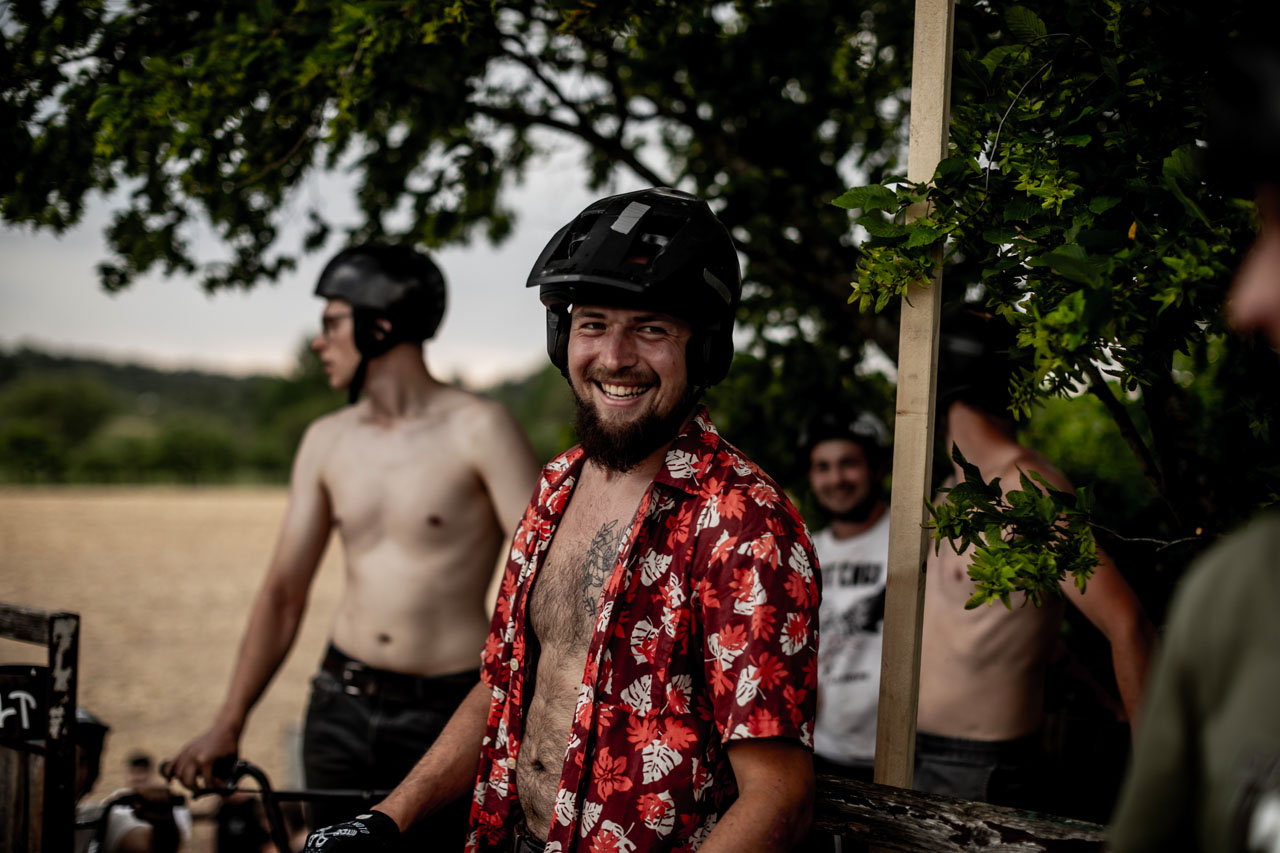 Der Aichwald Trails Jam lockte sogar Fahrer:innen aus dem Ausland an, so wie zum Beispiel Vojta Panek aus Tschechien