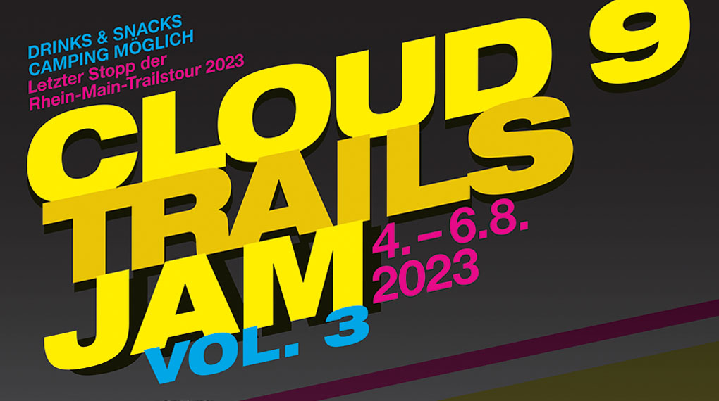 Drei Tage im Dreck spielen, feiern, campen – das verspricht der Cloud 9 Trails Jam vom 04.–06. August 2023 in Dettingen am Main (Bayern). Mehr dazu hier.