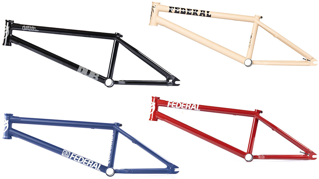 Du bist auf der Suche nach einem hochwertigen BMX-Rahmen? Super, bei Traffic Distribution ist die komplette Kollektion von Federal Bikes reingekommen.