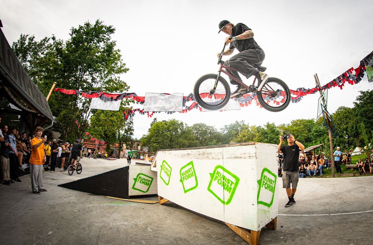 Felix Prangenberg einfach am Schweben