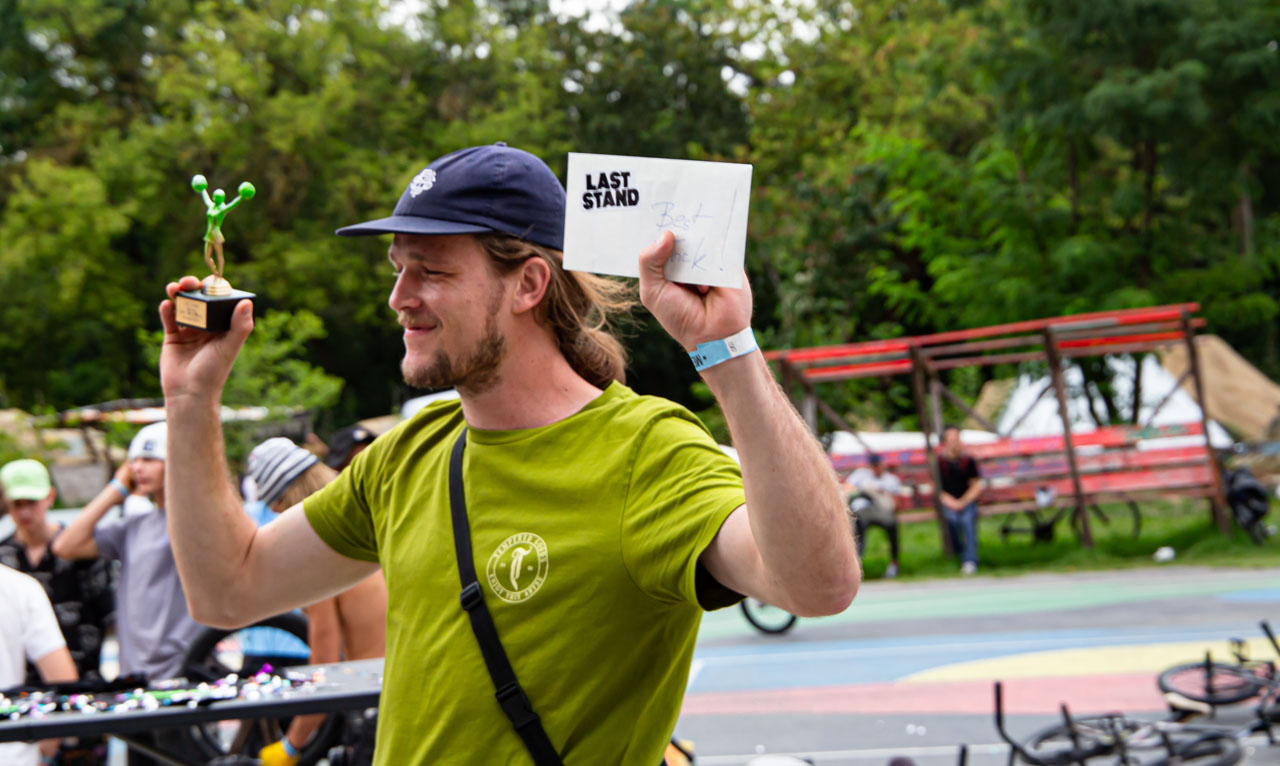 Die Best-Trick-Wertung bei den Pros konnte Fabian Bongers mit einem G-Turn auf eins für sich entscheiden