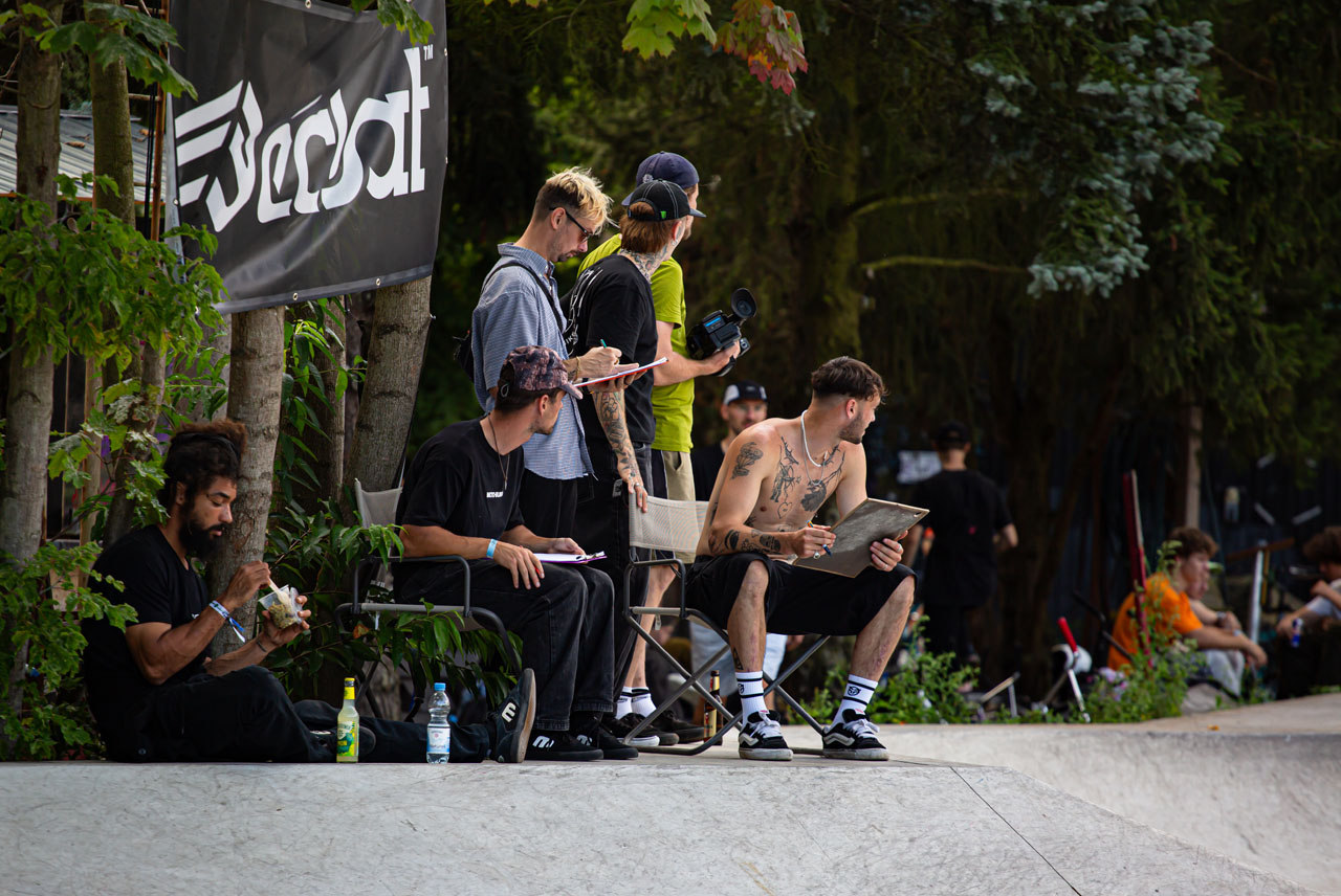 Die Jury bei der Arbeit