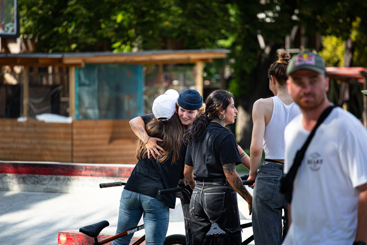 Wibke Vogel ging angeschlagen an den Start, aber ganz ehrlich, hätte uns das nicht jemand erzählt, wäre es nicht weiter aufgefallen #toughasnails