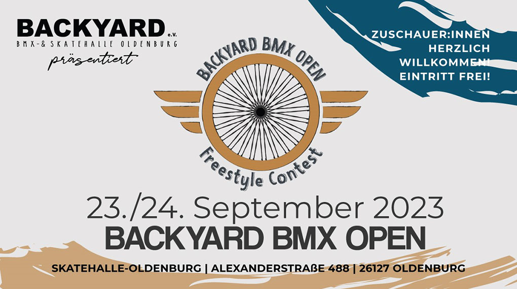 Die Backyard BMX Open gehen in die zweite Runde. Die Klassen reichen von U7 bis Ü30. Es können sich also mehrere Generationen BMX-Freestyle battlen.
