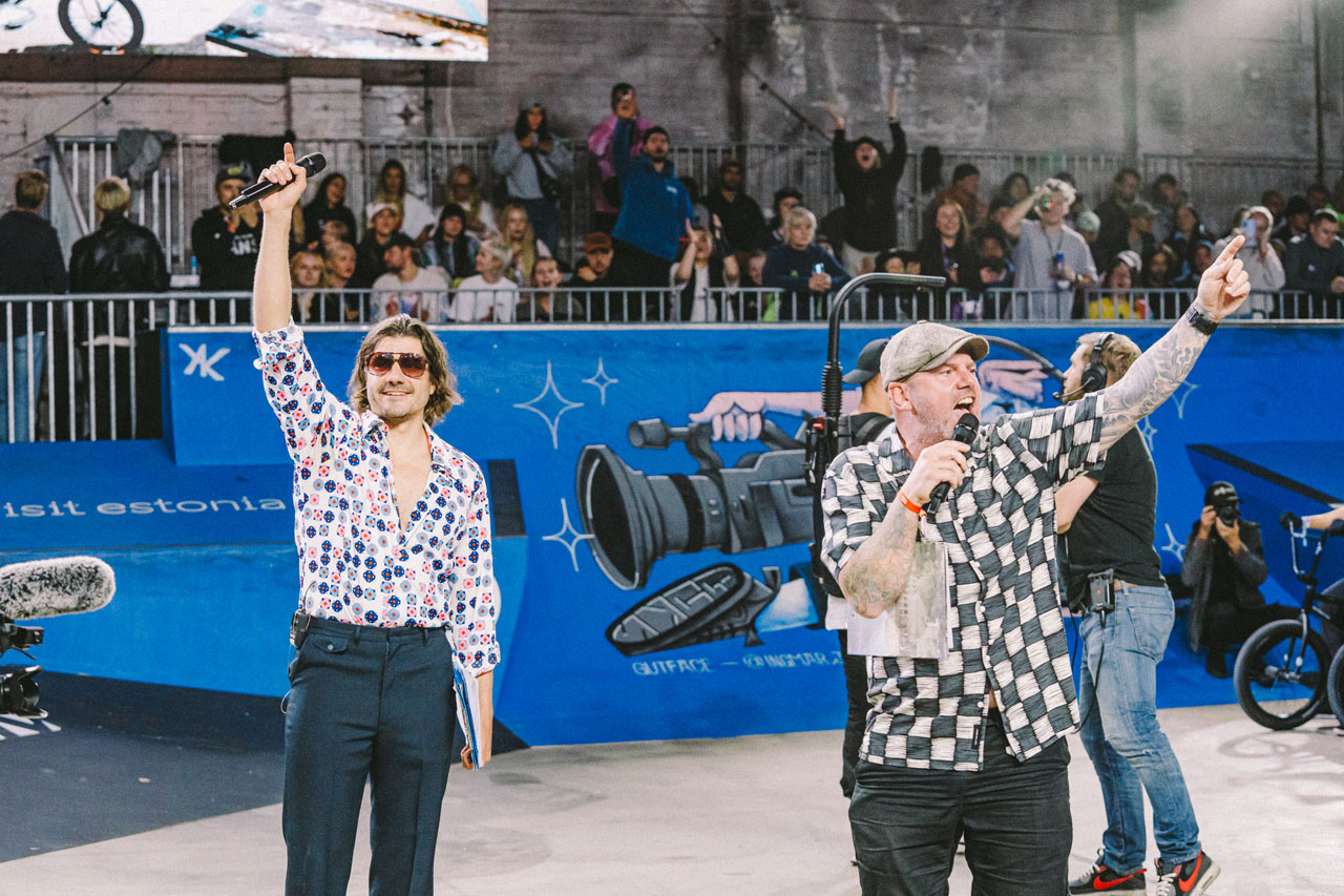 Darryl Nau (links) und Andy Zeiss heizten dem Publikum das ganze Wochenende über gut ein