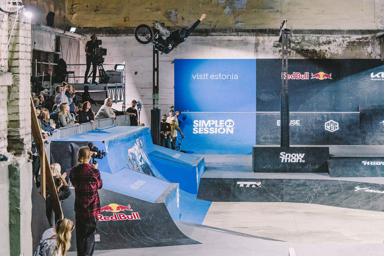 Santiago Laverde mit dem wahrscheinlich schönsten Trick des Wochenendes