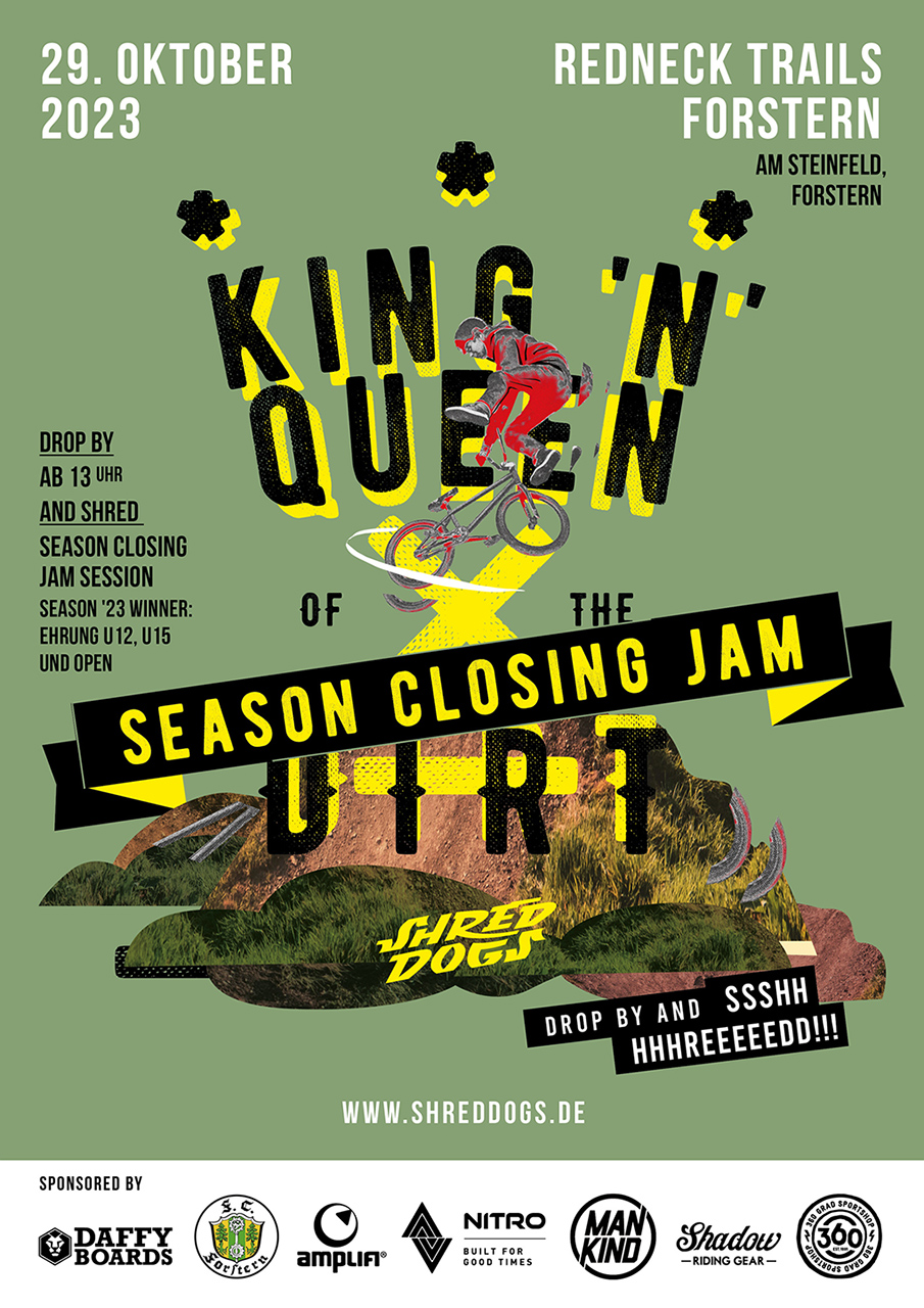 Die ShredDogs lassen am 29. Oktober 2023 ihre "King 