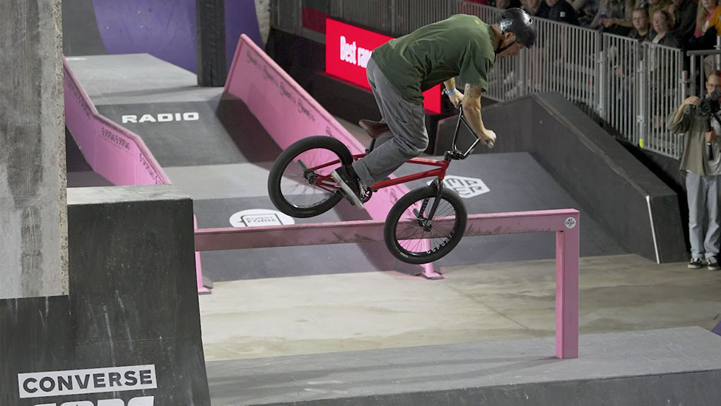 Hier entlang für eine knackige Zusammenfassung der absolten Highlights des BMX-Contests auf der Simple Session 2023 in Tallinn, Estland.