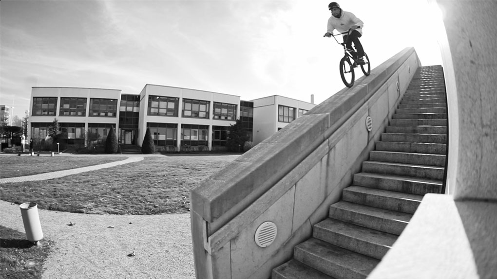 Für sein neues Video hat der Colony-Fahrer Marcel Gans über den Tellerrand geblickt und ausnahmsweise mal auf den Straßen Clips gestackt. Mit Erfolg!
