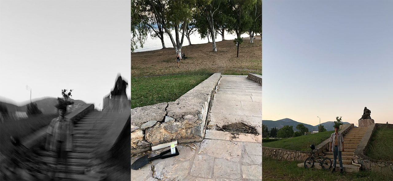 Ich weiß nicht, was es ist, aber ich finde Ledgerides mega cool. Als ich mit meiner Freundin Larissa drei Monate Van Life gemacht habe, bin ich durch Zufall über diesen Spot im Hinterland Griechenlands gestolpert und habe zwei Tage lang bei etwa 35 Grad versucht, den Manual Barspin hinzubekommen. Oben noch etwas nachgeholfen und im Endeffekt hat’s geklappt. Danke an Larissa, für den Support und den geilen Clip.