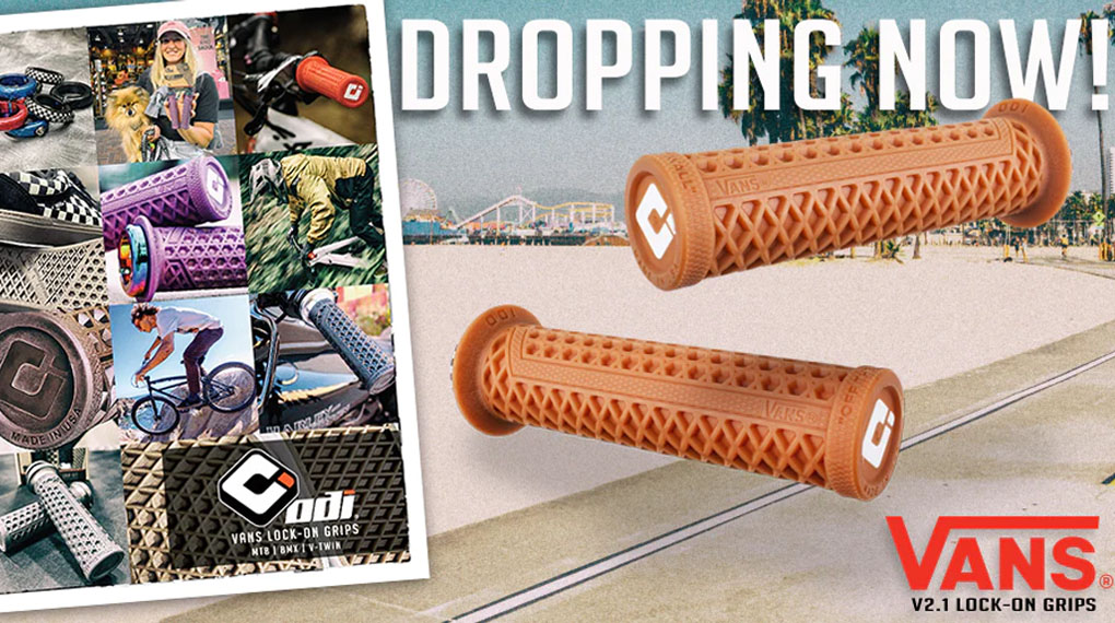 Nie wieder sich drehende Griffe? Bei ODI hat man den VANS Lock-on Grip überarbeitet – und das Ergebnis kann sich wirklich sehen lassen. Mehr dazu hier.