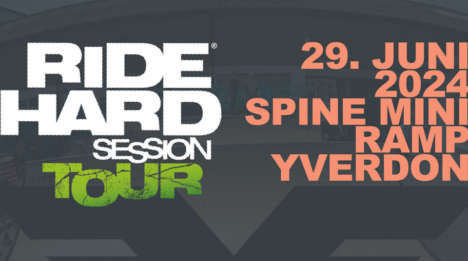 Endlich! Nachdem die Ride Hard Session Tour im Jahr 2023 komplett ausgesetzt werden musste, startet sie 2024 wieder voll durch. 