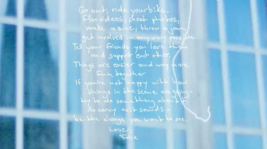 Felix Prangenberg war als Fahrer und Filmer schon für einige tolle Videos verantwortlich, aber das Unity von Fracture ist seine bisher beste Arbeit.