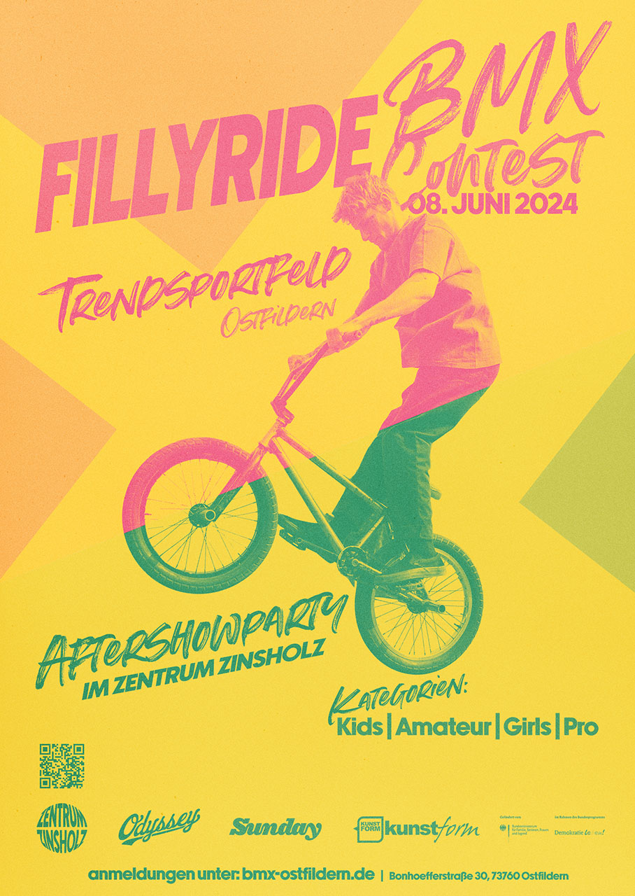 Gute Nachrichten aus Ba-Wü! Nach 13 Jahren Pause gibt es am 08. Juni 2024 wieder einen BMX-Contest auf dem Trendsportfeld Ostfildern.