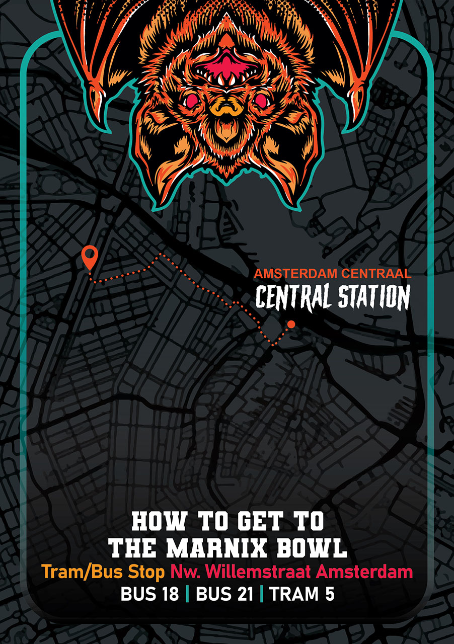 Am BMX Day aka dem 20.07.2024 geht es auf dem Marnix Bowl Jam in Amsterdam (Niederlande) rasant zur Sache. Weitere Infos findest du hier.