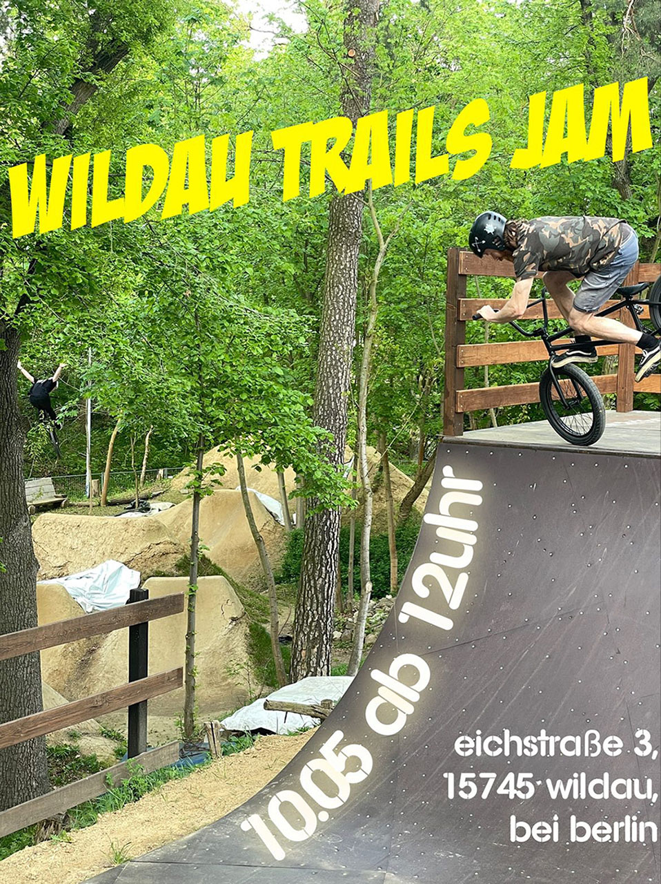 Dreckspatzen aufgepasst! Gewissermaßen als halber Warm-up für den Highway to Hill findet am 10. Mai 2024 ein Jam an den Wildau Trails statt.