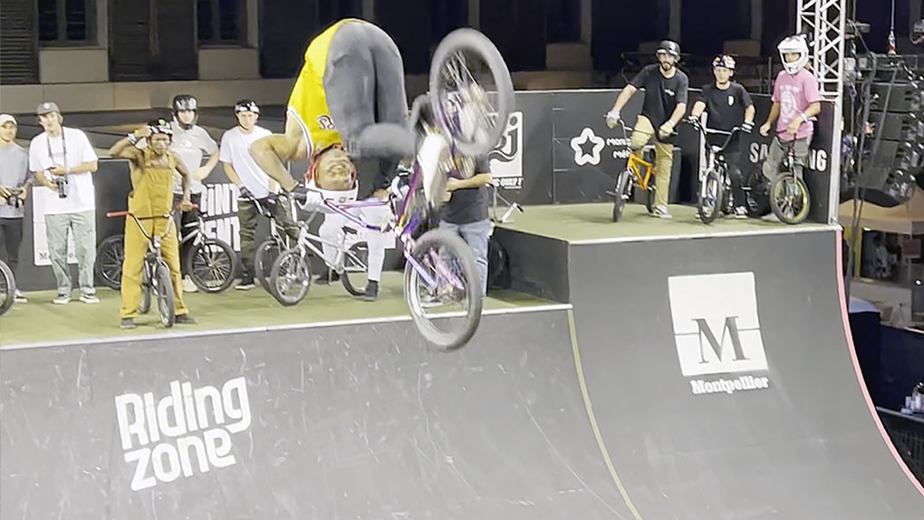 Banger über Banger beim FISE 2024 Best-Trick-Contest auf der Spine Mini in Montpellier, Frankreich! Hier entlang für das Video.