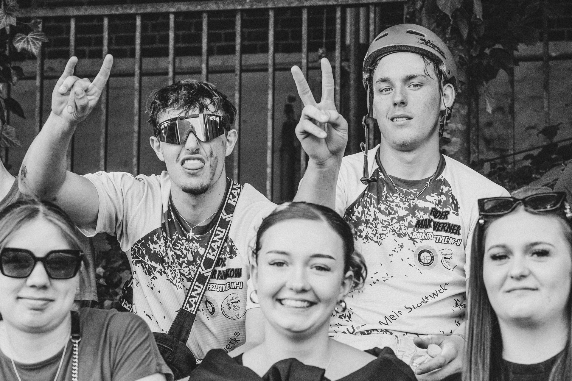 Beim Team Neubrandenburg gab es einen "kleinen" Unfall beim Einfahren