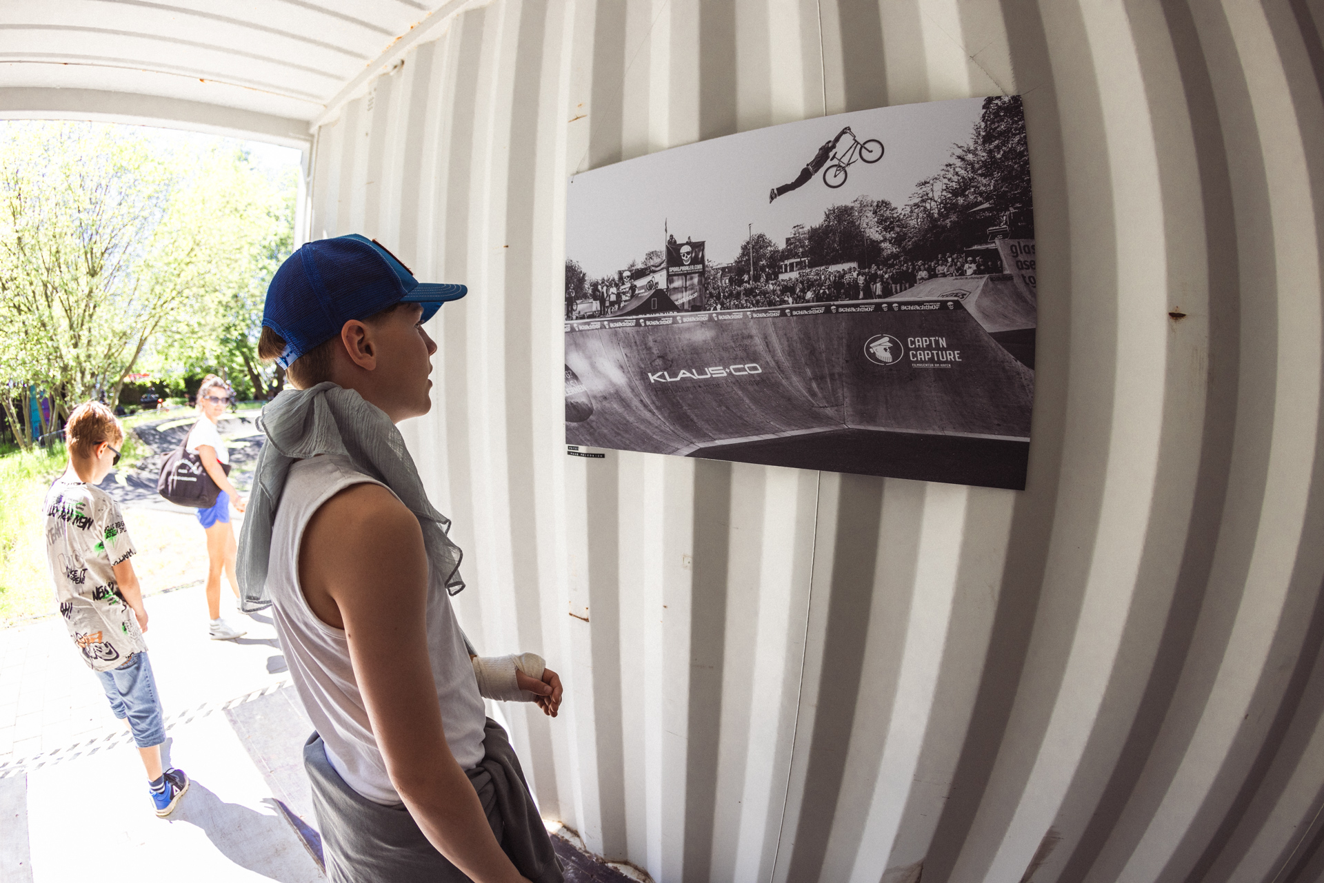 Eins der vielen Sideevents war eine Fotoausstellung von Hans Friedrich