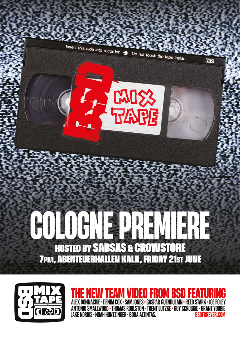 Share A Bike Share A Smile und der Crow Store laden euch am 21. Juni 2024 zur Premiere des neuen Mixtape-Videos von BSD in die Halle 59 in Köln ein.