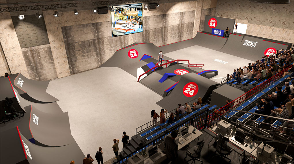 Für Grindsport und Flugeinlagen gleichermaßen geeignet: Hier entlang für eine kleine Vorschau auf den Rampenparcours der Simple Session 2024 in Estland.