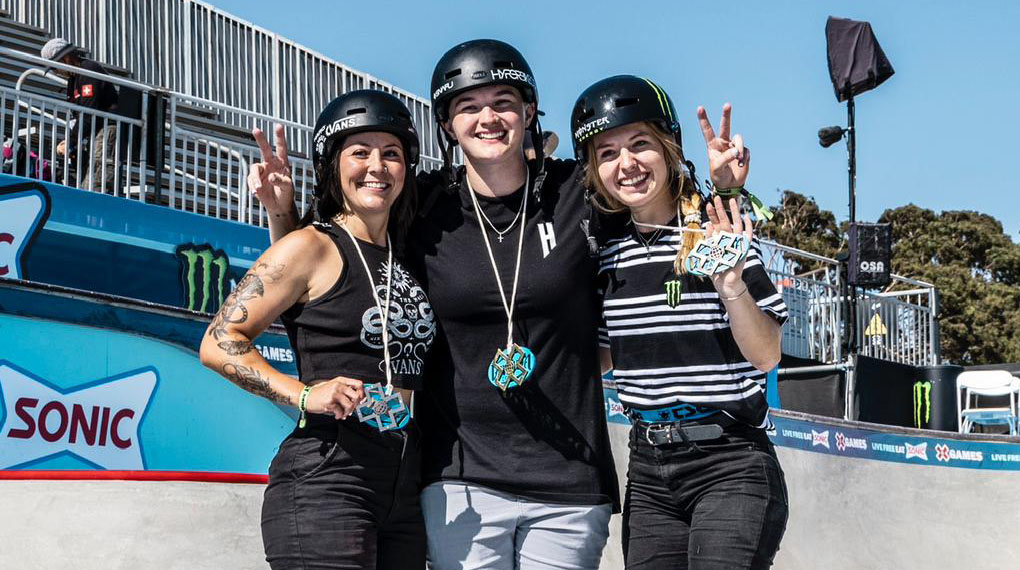 Kim Lea Müller hat bei den X Games 2024 in Ventura die Bronzemedaille in Women
