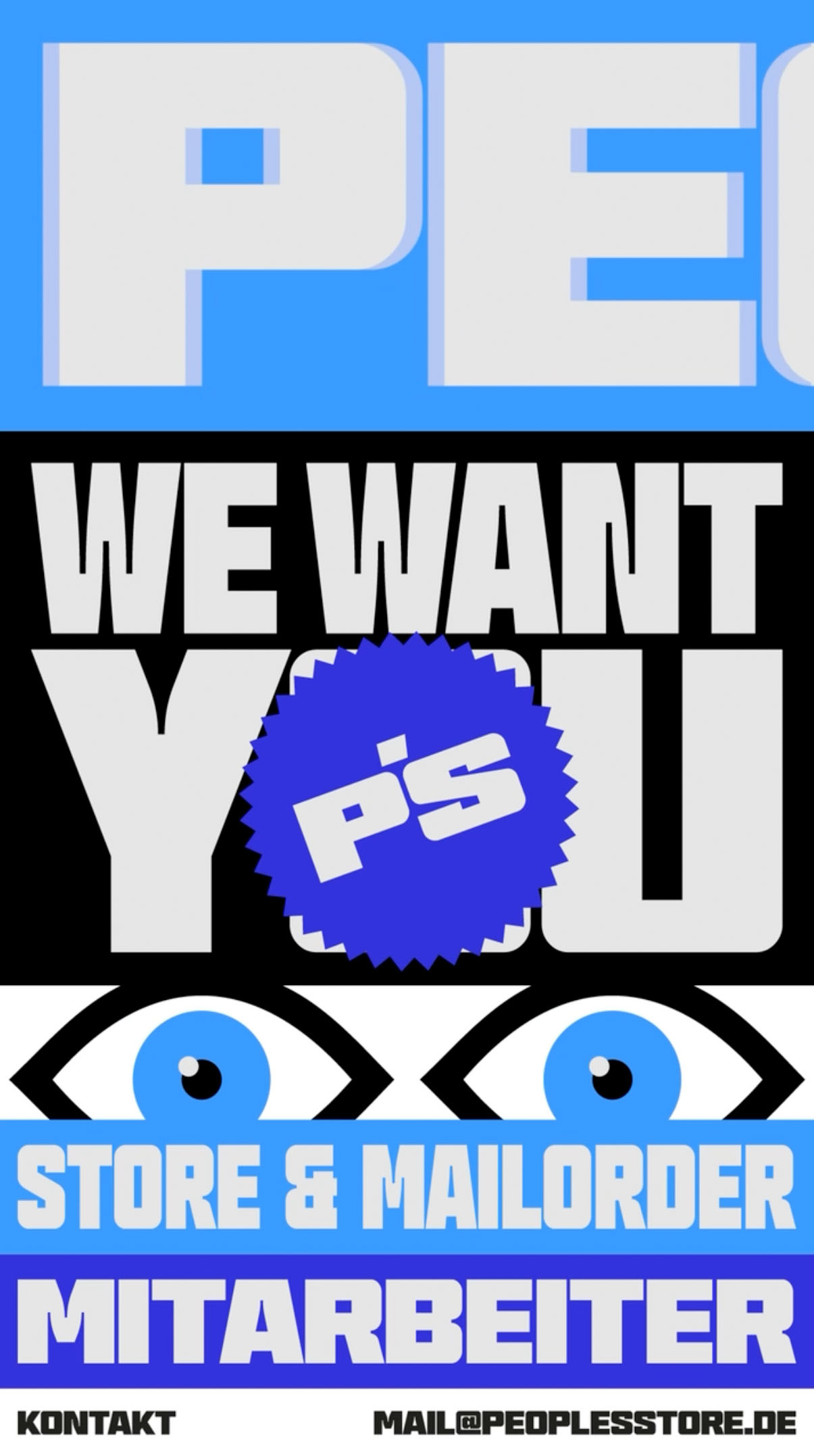 Du bist auf der Suche nach einem Job in der BMX-Branche? Du kannst dich gut mit dem Einzelhandel identifizieren? Dann bewirb dich jetzt beim People