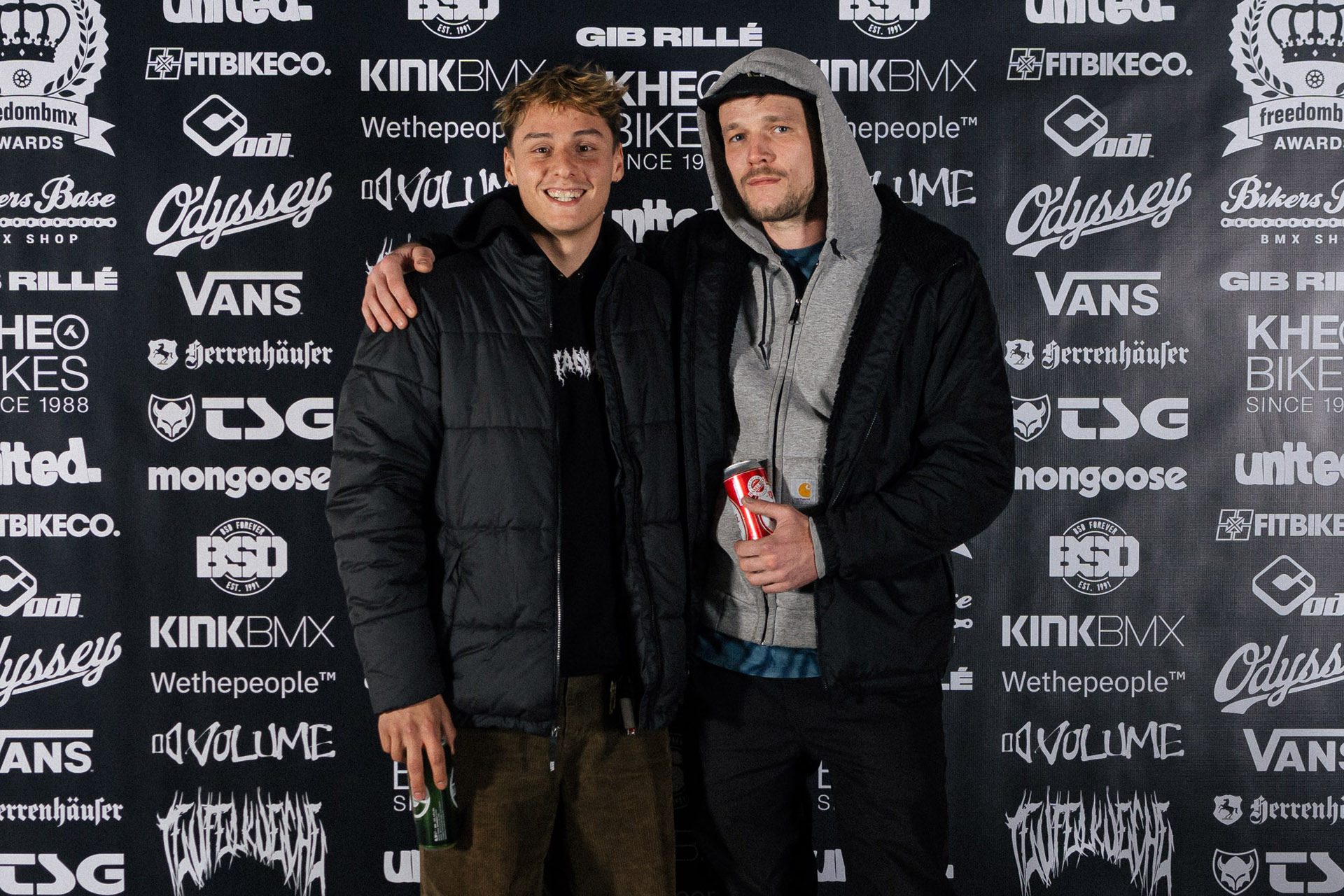 Dreamteam of the Year: Moritz Zell (links) und Fabian Bongers