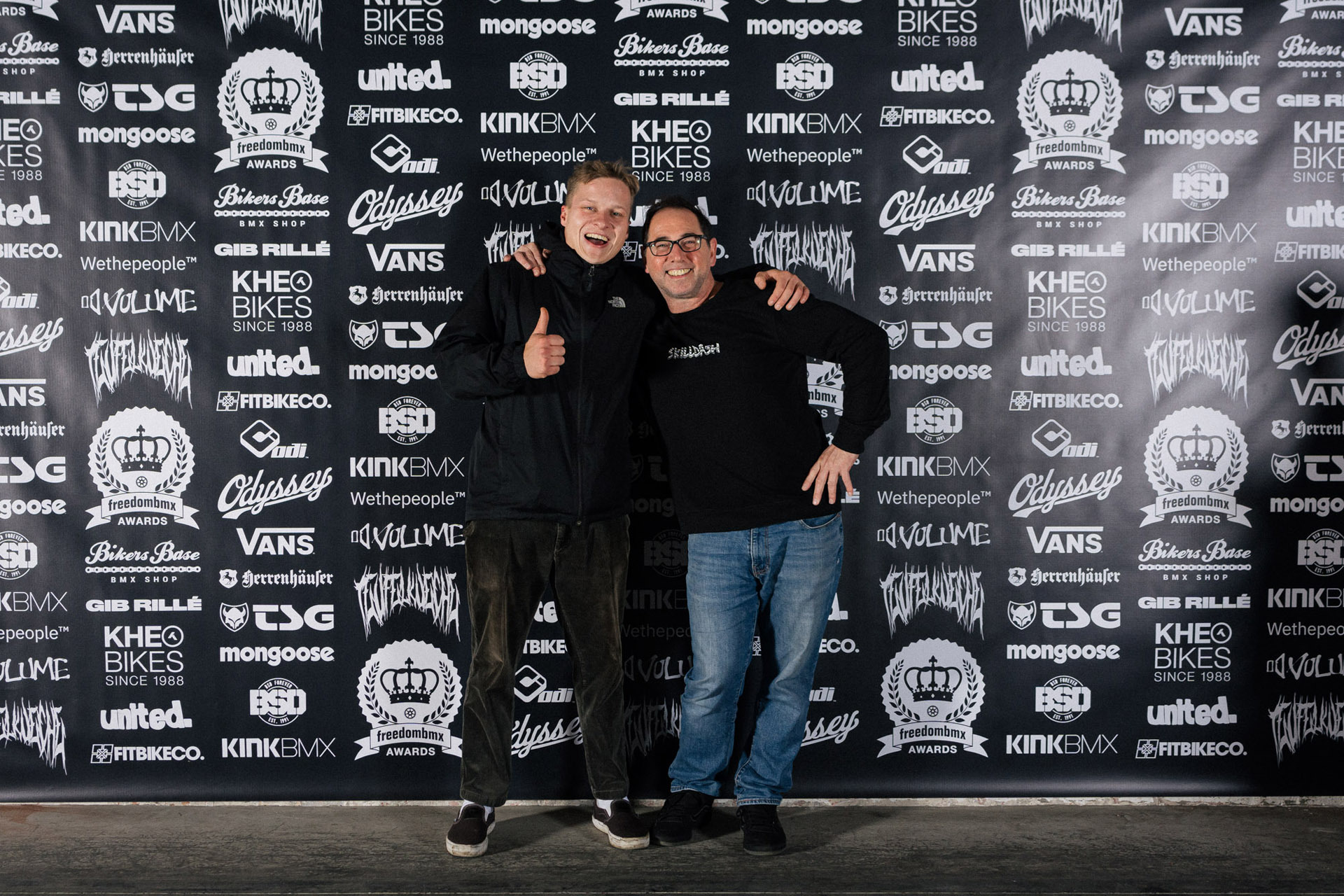 Young Carl und Bodo Hellwig von SIBMX