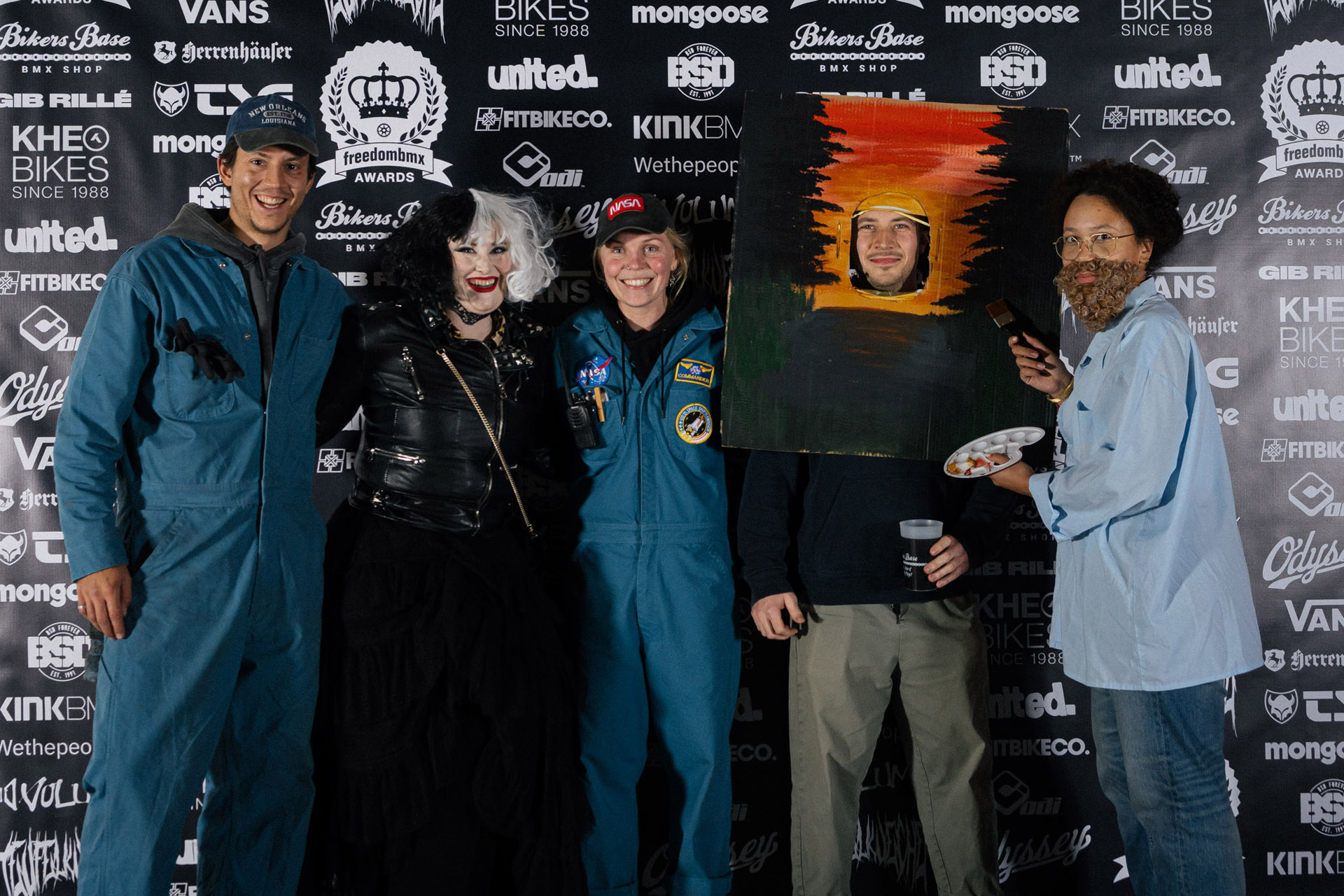 Beste Orgacrew (v. l.): Sascha, Caro, Teresa, Andy und Defa von der Gleis D Skatehalle in Hannover