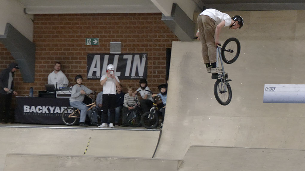 Auf den Backyard BMX Open traten auch 2024 wieder einige der besten Nachwuchsfahrerinnen und -fahrer gegeneinander an.