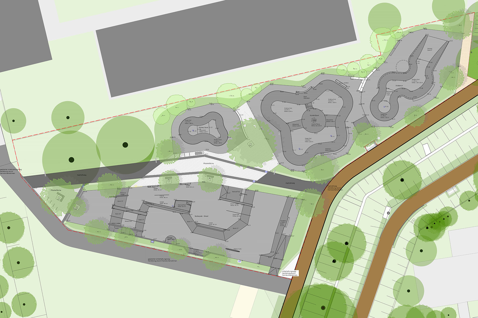 Der neue Bike- und Skatepark von Betonlandschaften in Berlin Marzahn-Hellersdorf wird am 16. Dezember 2024 um 14:00 Uhr offiziell eröffnet.