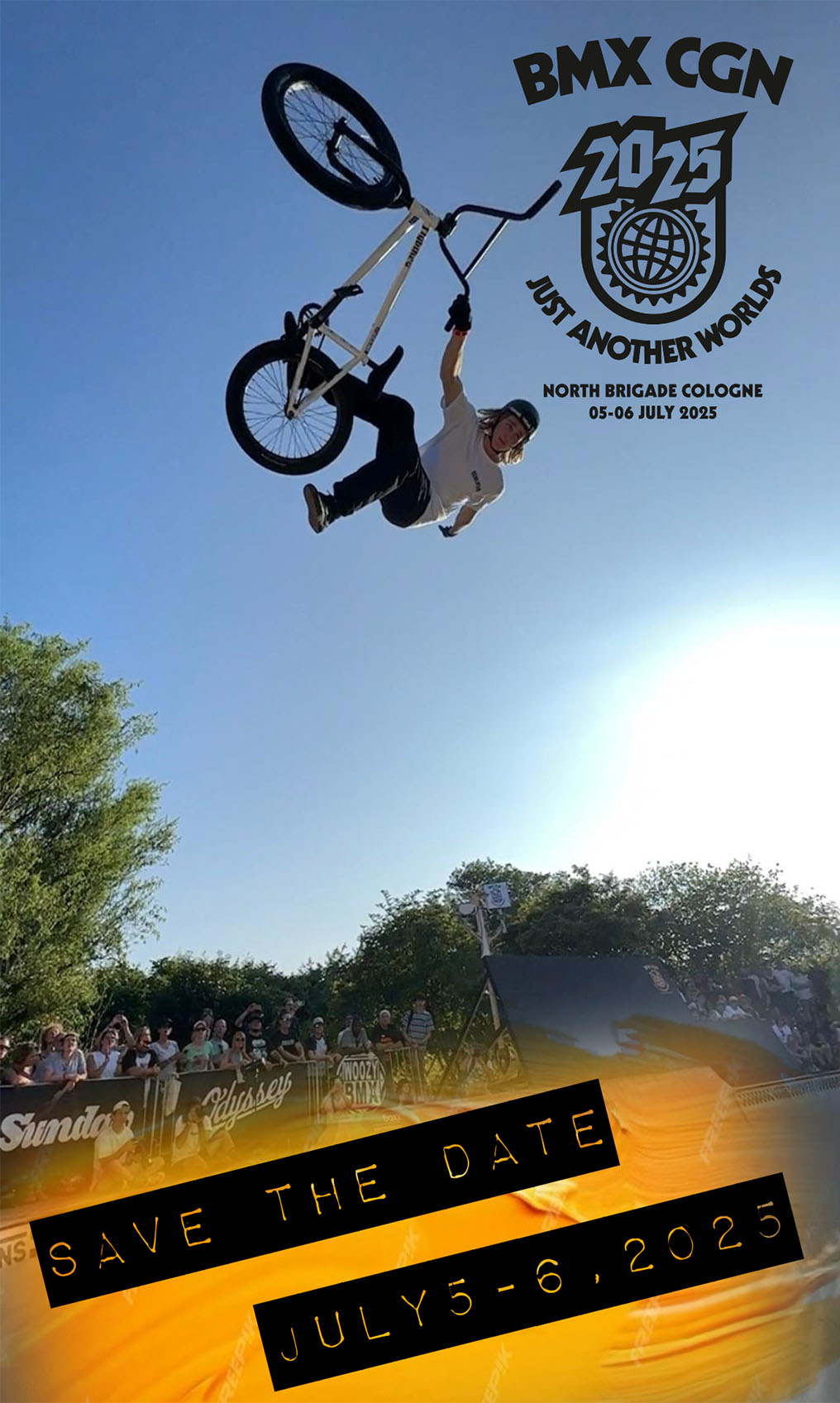 BMX Cologne geht vom 05.–06. Juli 2025 in der Northbrigade Köln in die nächste Runde. Weitere Infos folgen in Kürze.