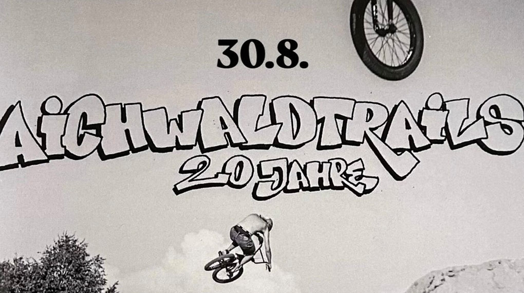 20 JAHRE AICHWALDTRAILS! Das muss natürlich gebührend gefeiert werden. Am 30. August wird vor den Toren Stuttgarts dementsprechend unnormal die Sau rausgelassen wird.