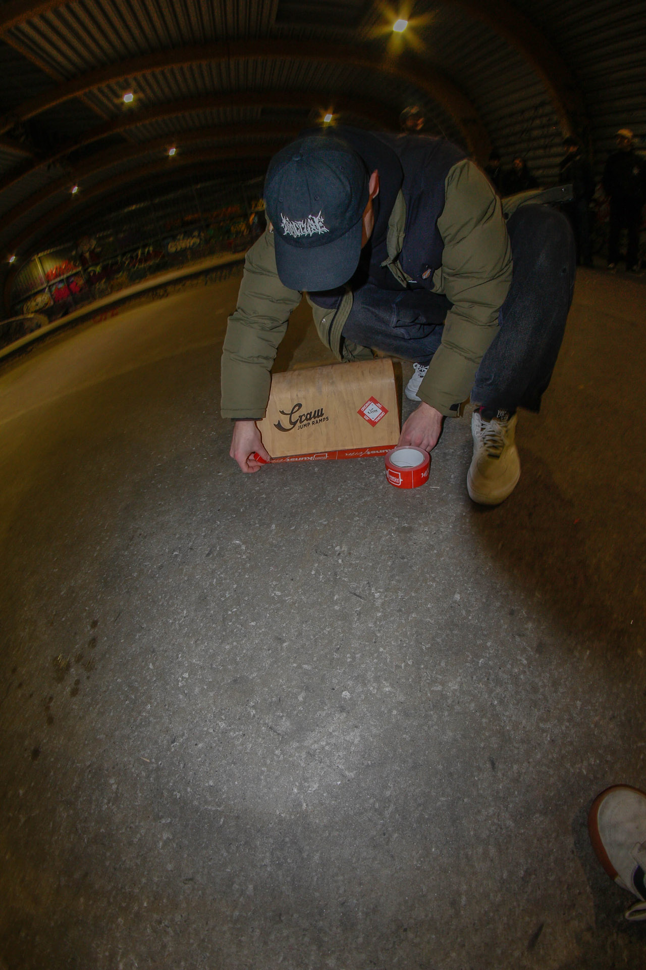 Bei dem Weitsprungcontest wurden strikt die offiziellen Regeln des Weltradsportverbands eingehalten