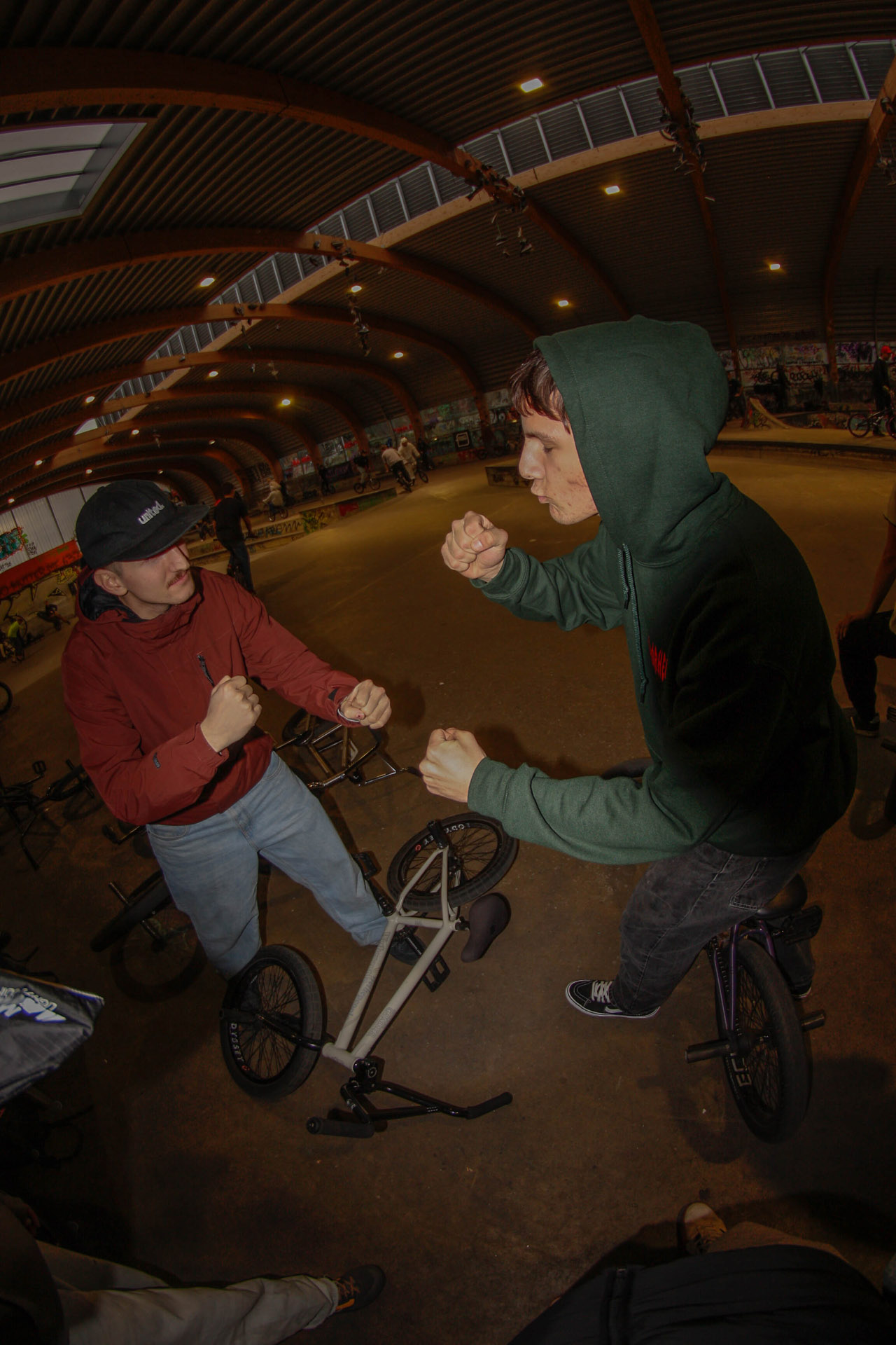 Die Anspannung vor dem Wettkampf lag förmlich in der Luft
