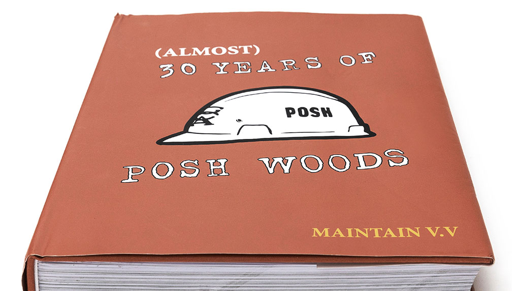 Bester Spot, bestes Buch! "Almost 30 Years of Posh Woods" erzählt die Geschichte der wahrscheinlich legendärsten BMX-Trails aller Zeiten.
