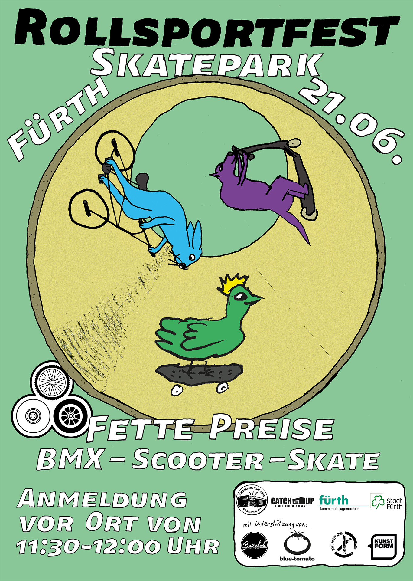 Am 21. Juni 2025 geht das Rollsportfest in Fürth in die nächste Runde. Hier erfährst du das Wichtigste in Kürze.