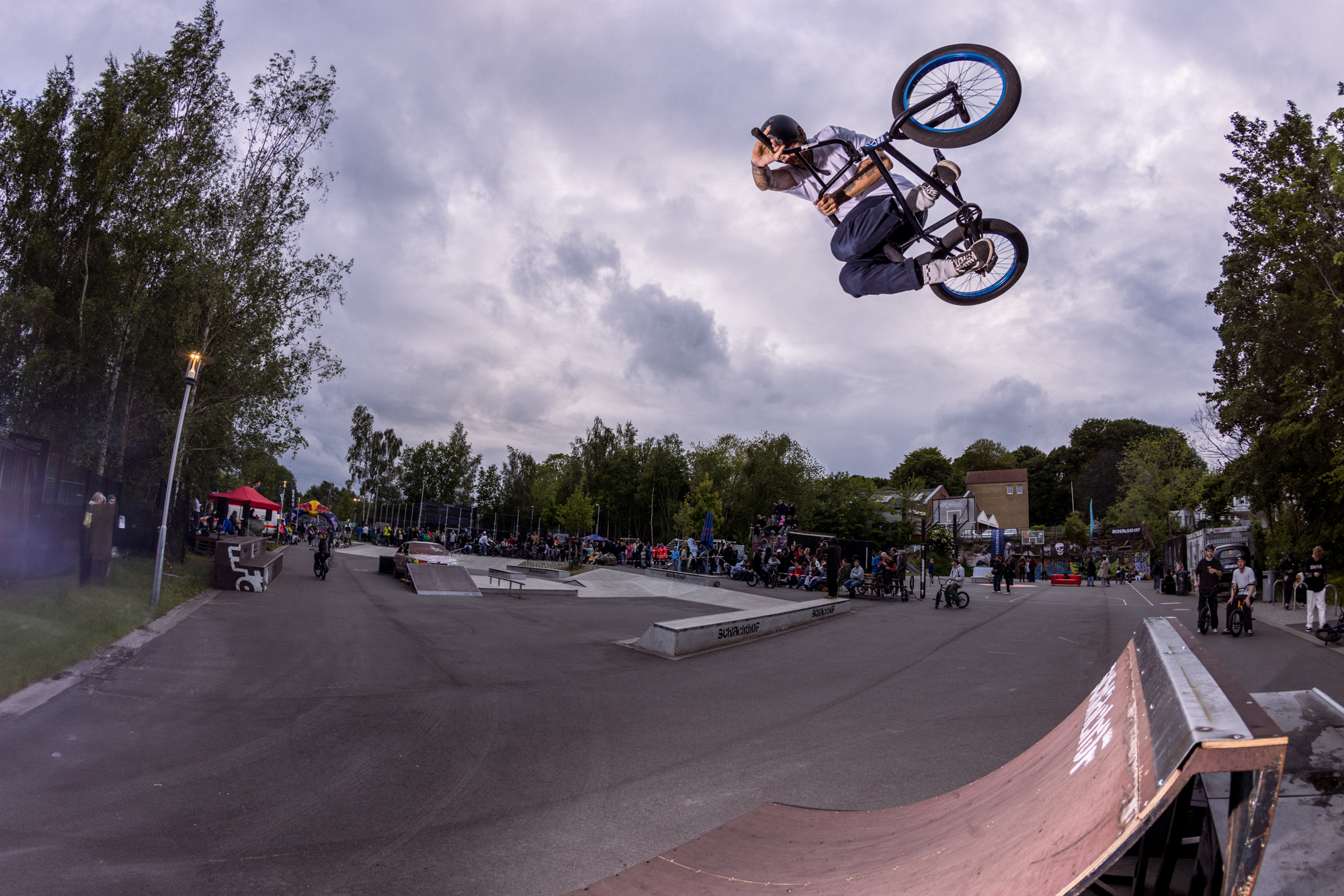 Felix Kirch ging das ganze Wochenende unnormal steil