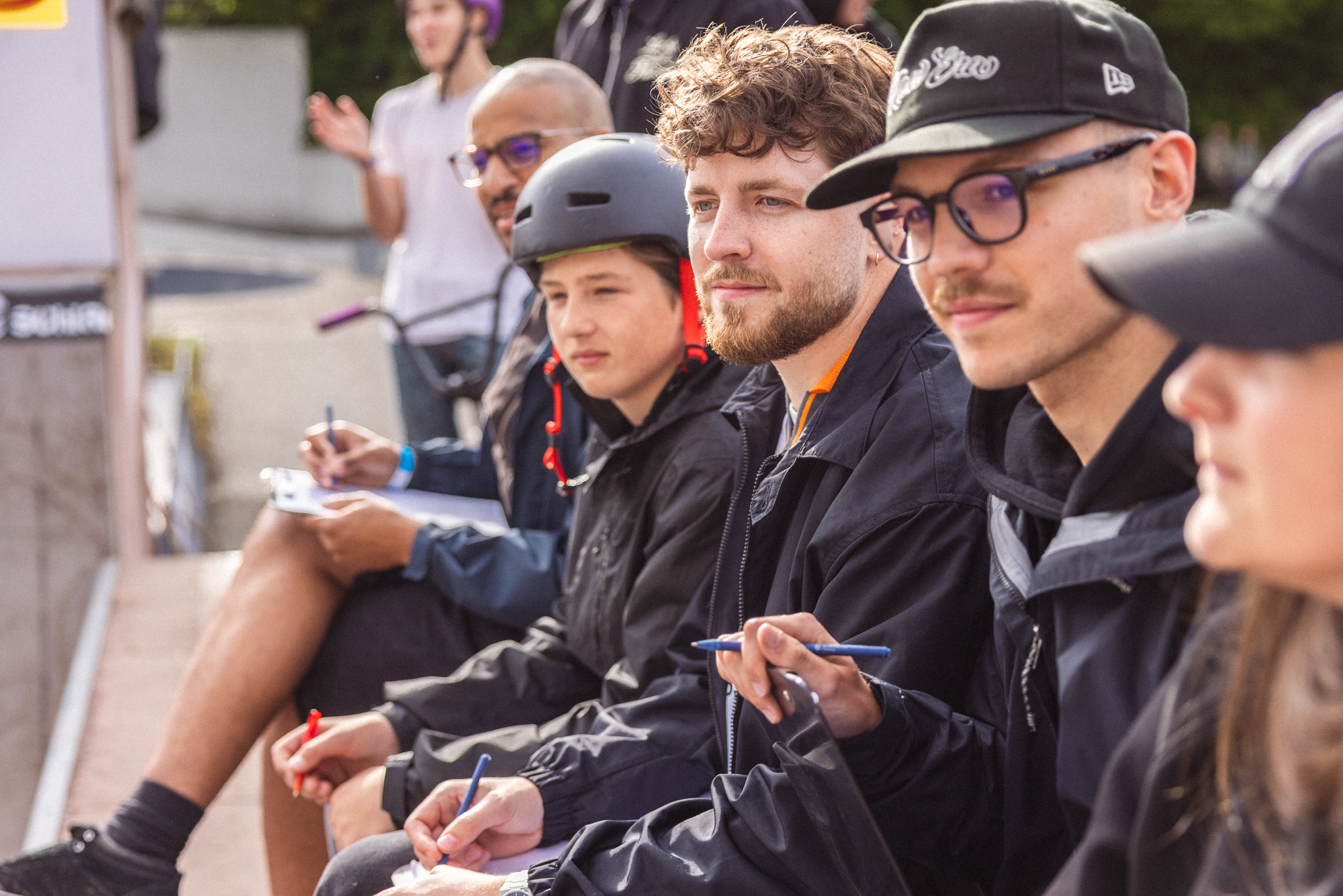 Die Judges bei der Arbeit