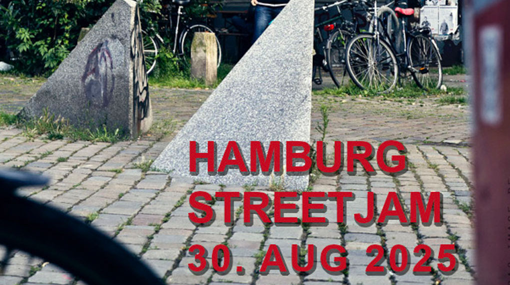 SAVE THE DATE! Auch in diesem Jahr findet wieder ein großer BMX-Streetjam auf den Straßen Hamburgs statt.
